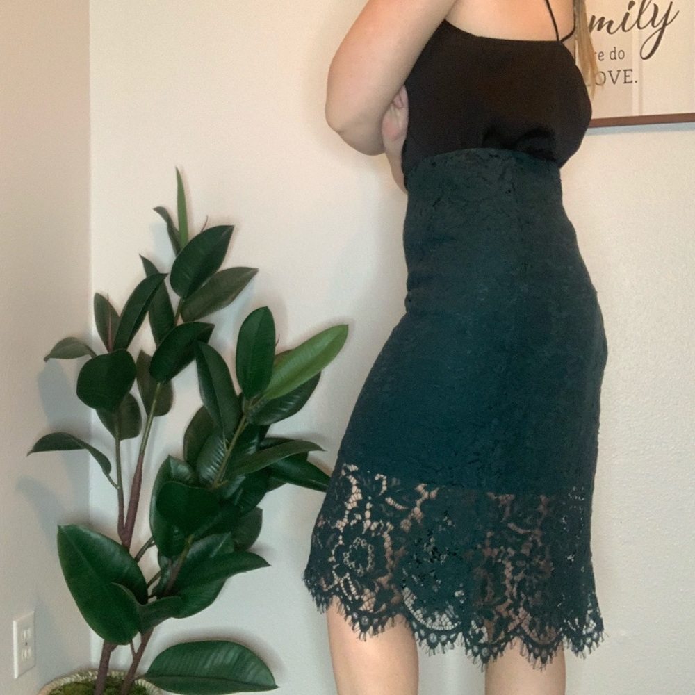 Vero Moda Lace Pencil Skirt